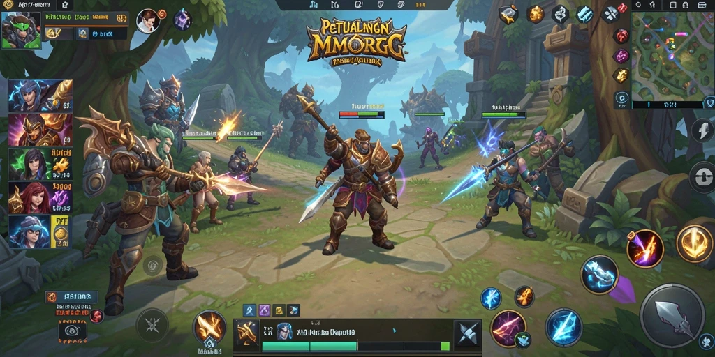 Menampilkan visual menakjubkan dalam perjalanan petualangan MMORPG.