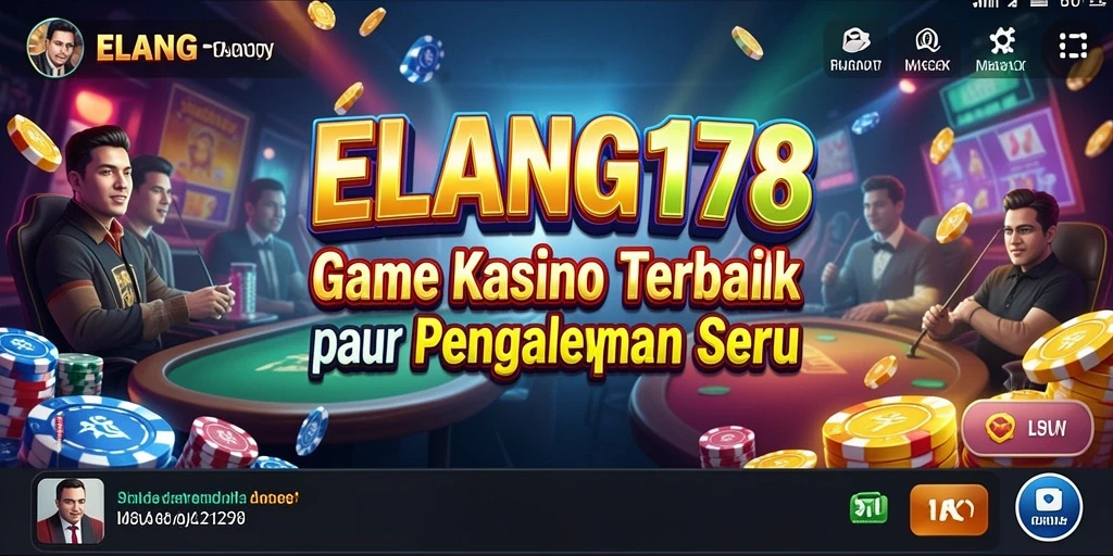 Tampilan gameplay yang menggugah selera di ELANG178 untuk pengalaman Kasino.
