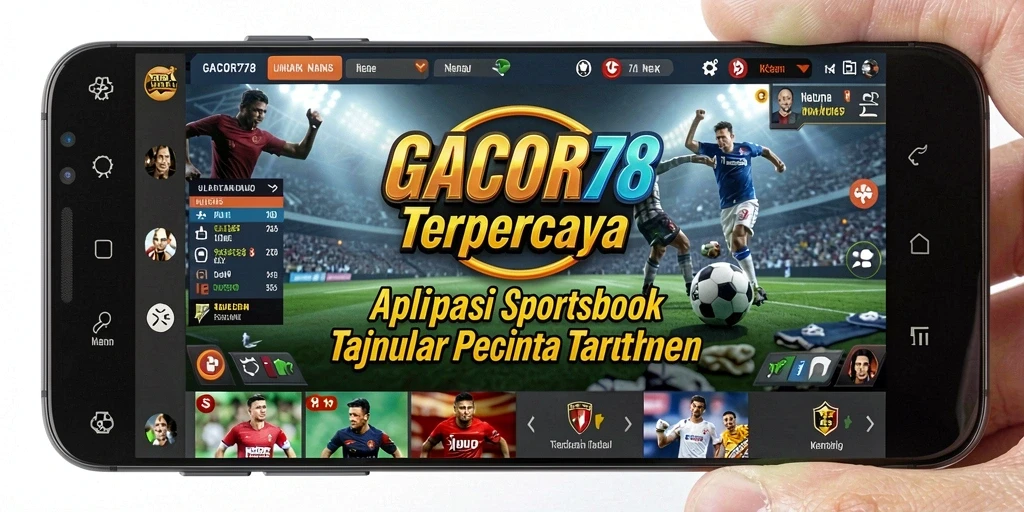 Tampilan gameplay Sportsbook GACOR78 yang menarik dan interaktif.
