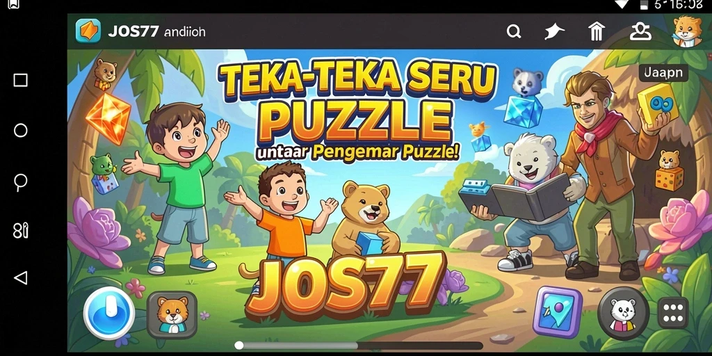 Tangkapan layar gameplay <strong>JOS77</strong> menunjukkan berbagai teka-teki menyenangkan.