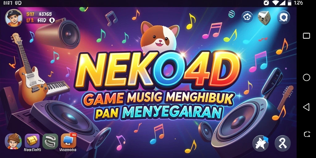 Tampilan gameplay NEKO4D yang menarik dan interaktif.