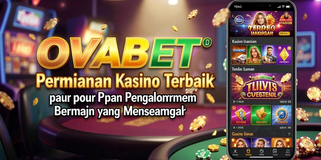 Tampilan menarik dari gameplay OVABET yang mendebarkan.