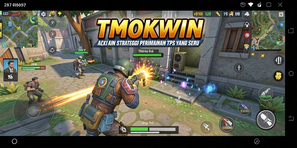 Tampilan apik dari gameplay seru TMOKWIN yang penuh aksi.